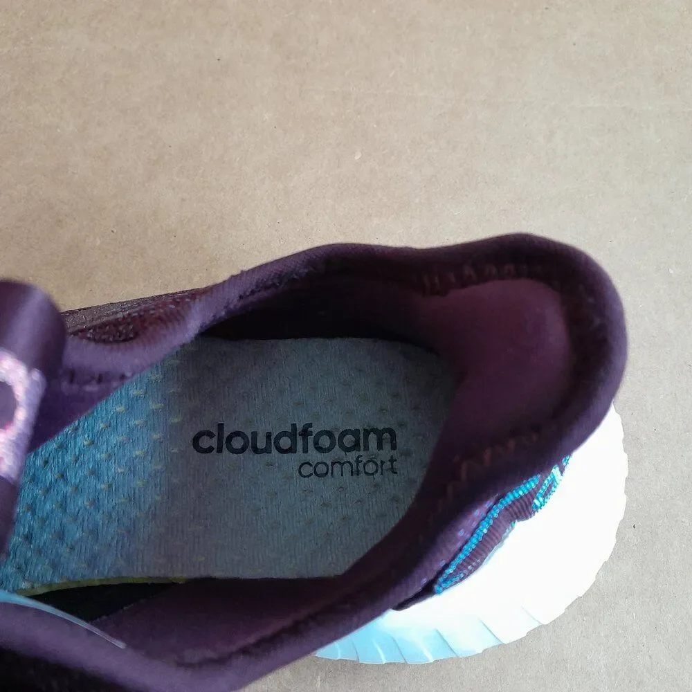Adidas Cloudfoam Women's Brown Running Athletic Sneakers Size 6.5